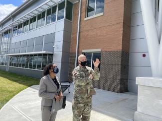 Visit to Rhode Island National Guard Headquarters