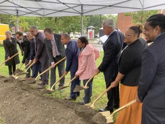 Sabina Matos Breaks Ground on New Housing in East Providence